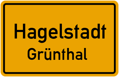 Straßenverzeichnis Hagelstadt Grünthal
