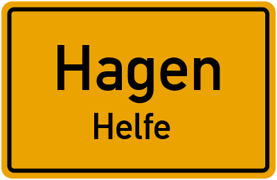 Straßenverzeichnis Hagen Helfe