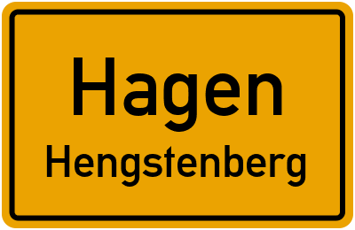 Straßenverzeichnis Hagen Hengstenberg