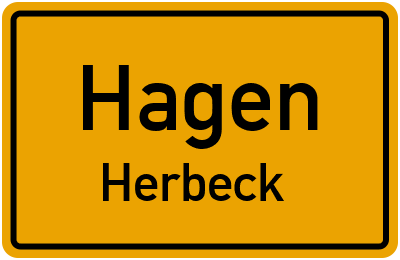 Straßenverzeichnis Hagen Herbeck