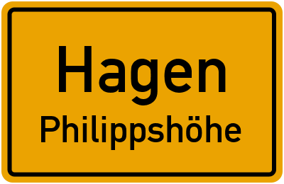 Straßenverzeichnis Hagen Philippshöhe