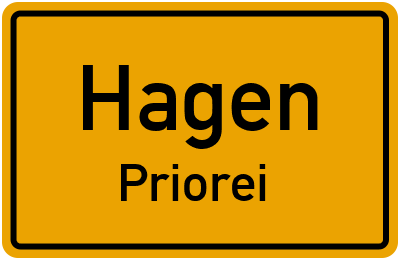 Straßenverzeichnis Hagen Priorei