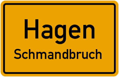 Straßenverzeichnis Hagen Schmandbruch