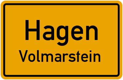 Straßenverzeichnis Hagen Volmarstein