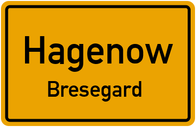 Straßenverzeichnis Hagenow Bresegard