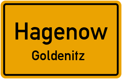 Straßenverzeichnis Hagenow Goldenitz
