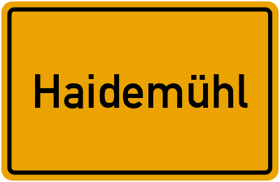 Haidemühl in Brandenburg