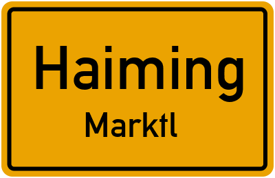 Straßenverzeichnis Haiming Marktl