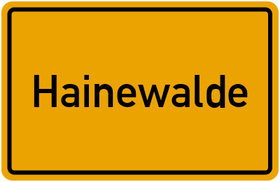 Branchenbuch Hainewalde, Sachsen