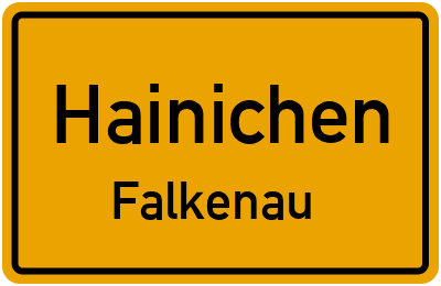 Straßenverzeichnis Hainichen Falkenau