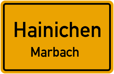 Straßenverzeichnis Hainichen Marbach