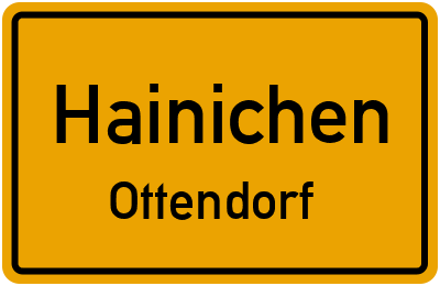 Straßenverzeichnis Hainichen Ottendorf