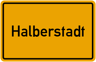 Branchenbuch Halberstadt, Sachsen-Anhalt