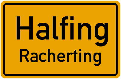 Straßenverzeichnis Halfing Racherting