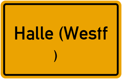Branchenbuch Halle (Westf.), Nordrhein-Westfalen