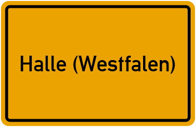 Branchenbuch Halle (Westfalen), Nordrhein-Westfalen
