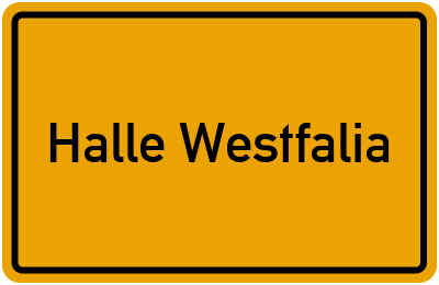 Branchenbuch Halle Westfalia, Nordrhein-Westfalen