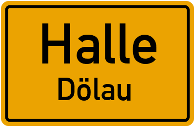 Straßenverzeichnis Halle Dölau