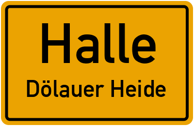 Straßenverzeichnis Halle Dölauer Heide
