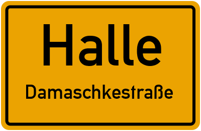Straßenverzeichnis Halle Damaschkestraße