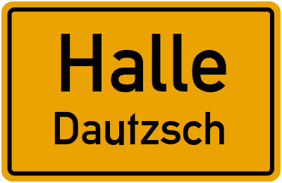 Straßenverzeichnis Halle Dautzsch