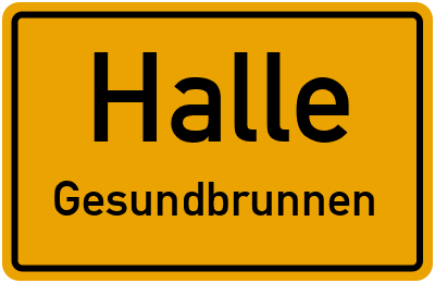 Straßenverzeichnis Halle Gesundbrunnen
