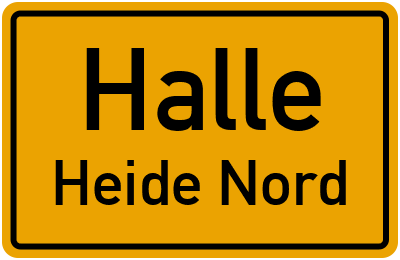 Straßenverzeichnis Halle Heide Nord