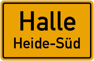 Straßenverzeichnis Halle Heide-Süd