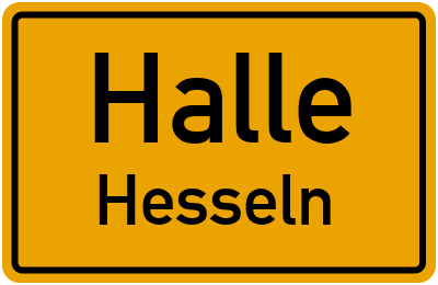Straßenverzeichnis Halle Hesseln