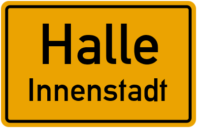 Straßenverzeichnis Halle Innenstadt