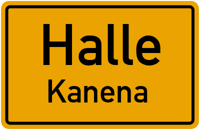 Straßenverzeichnis Halle Kanena
