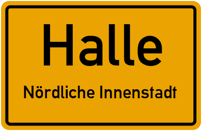 Straßenverzeichnis Halle Nördliche Innenstadt