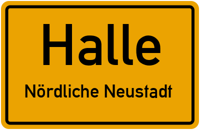 Straßenverzeichnis Halle Nördliche Neustadt