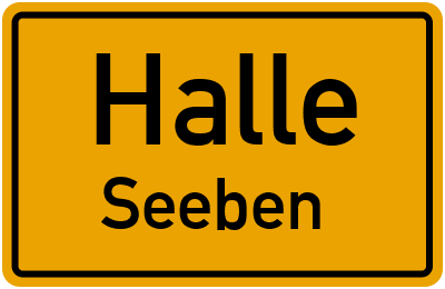 Straßenverzeichnis Halle Seeben