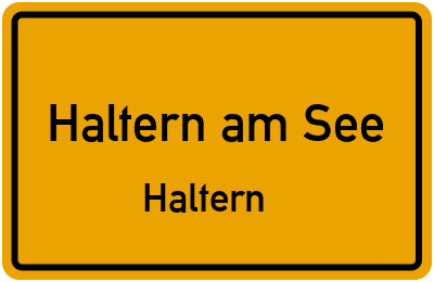 Straßenverzeichnis Haltern am See Haltern