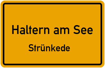 Straßenverzeichnis Haltern am See Strünkede