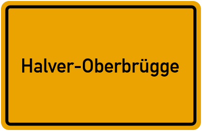 Branchenbuch Halver-Oberbrügge, Nordrhein-Westfalen