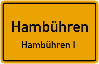 Straßenverzeichnis Hambühren Hambühren I