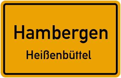 Straßenverzeichnis Hambergen Heißenbüttel