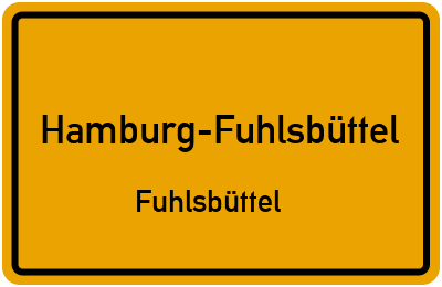 Straßenverzeichnis Hamburg-Fuhlsbüttel Fuhlsbüttel
