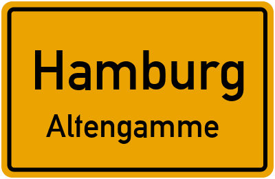 Straßenverzeichnis Hamburg Altengamme