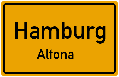 Straßenverzeichnis Hamburg Altona