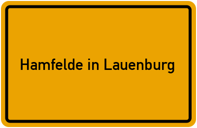 Hamfelde in Lauenburg Branchenbuch