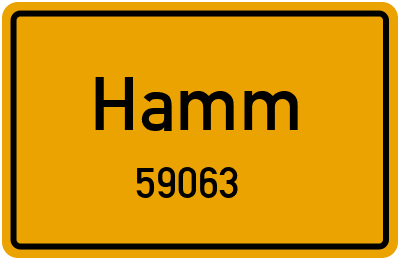 PLZ 59063 in Hamm, Stadtteil(e) mit der Postleitzahl 59063 ...