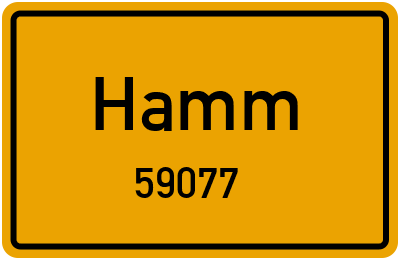 PLZ 59077 in Hamm, Stadtteil(e) mit der Postleitzahl 59077  (Nordrhein-Westfalen)