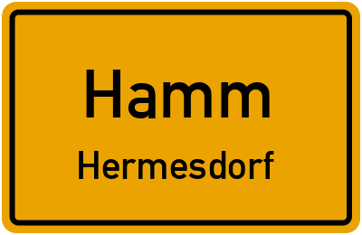 Straßenverzeichnis Hamm Hermesdorf
