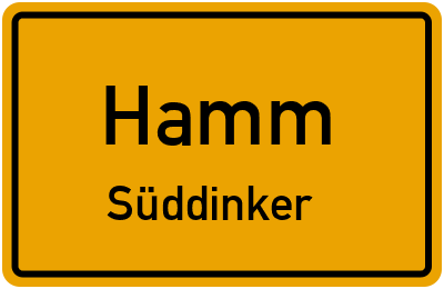 Briefkasten in Hamm Süddinker