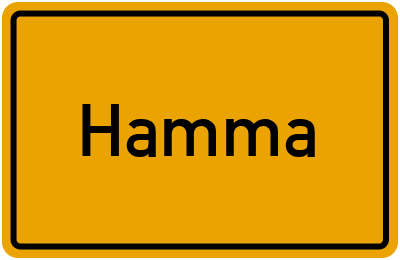 Branchenbuch Hamma, Thüringen