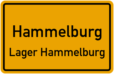 Ortsschild Hammelburg Lager Hammelburg