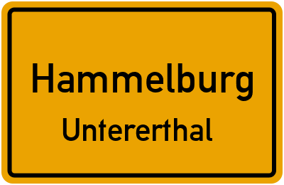 Straßenverzeichnis Hammelburg Untererthal